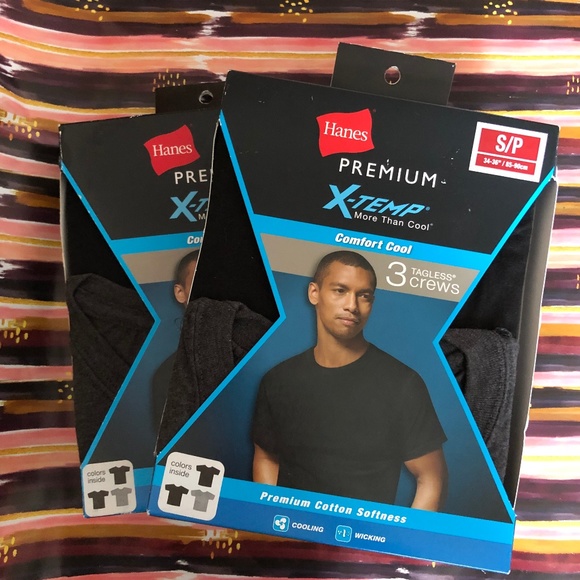 hanes x temp comfort cool t shirts